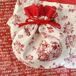 花カゴと子猫たちのまんまる巾着ポーチ☆プレゼントに🎁