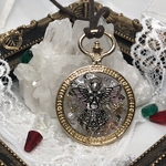 SALE ☆クリスマス☆天使の集まる場所、オルゴナイトのネックレス