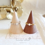 新作　シンプル　2カラー　繊細　 上品　人気　大人女子　アンティーク風　パール　14k   リング　指輪