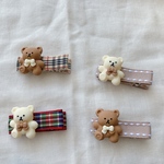 送料無料 くまちゃんヘアクリップ