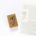 木製スタンプ 《dry flower》 [ST007]