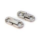 高級 中折れ留め具 10mm ステンレス 留め具パーツ  サージカルステンレス 