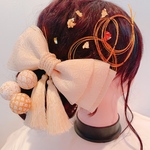 水引髪飾り☆☆和装☆タッセル☆人気☆組紐☆成人式髪飾り☆畳縁☆結婚式☆和装☆白無垢☆袴ヘア☆卒業式髪飾り☆ヘッドドレス☆水引髪飾り☆七五三☆成人式☆プリザーブドフラワー☆リボン☆リボンボンネ