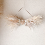  リボンスワッグ   50cm  beige pink