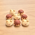 くまパンとチョコパンのセット