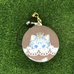 ねこちゃんのマカロンポーチ☆４ｃｍ