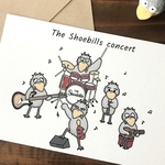 『シュービルズの初コンサート🎶』イラストカード