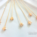 10個セット☆星型　デザインピン　スターピン