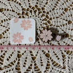 ☆ryomamaはんこ☆受注作製　持ち手なし　桜セット　339