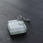 クンツァイト　　VラインＣＺリング　SILVER925
