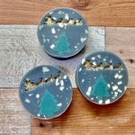 No.82＊クリスマス 竹炭 無香料＊手作り石けん