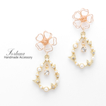 花雫(697) ピアス/ノンホールピアス/樹脂ピアス