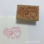 とら張り子のワンポイント