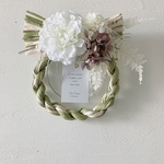 2022✧*。しめ縄飾りリース✧*。正月飾り　お正月　アーティフィシャルフラワー