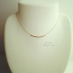 14kgf tube ネックレス