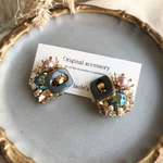   【b】swarovski×bijou+*.一粒ピアス