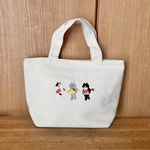 「いつもいる3人」トートバッグS・ナチュラル