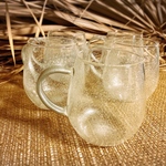 coral (white x silver)/ ビールジョッキ/耐熱マグカップ(1個)360ml