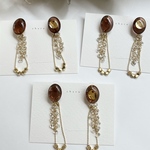 ◇ brown◇ Couleur pierce