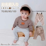 即納品《お名前入り‼︎ワンポイント₍ᐢᐢ₎˖ ࣪⭑くまさんトレーナー 》くまさん / ネーム入り / プレゼント / 463