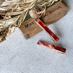 deepred ヘアクリップ【a】アルコールインクアート　