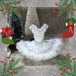 NEW  バレエ *⑅୨୧ 雪の女王 🩰❄️️ クリスマス🎄🎅🏼ギフトにも*⑅୨୧  🩰チュチュチャーム🩰＊.｡.:*･ﾟ＊.:*･ﾟ