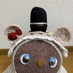 森のくまさん ヘッドドレス ⑦茶木苺大