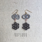 タティングのお花と、chiyoピアス*。ミナペルホネン