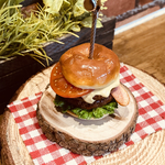 【新作】ベーコンチーズバーガーのメモスタンド★②