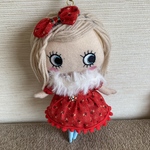 イーマリー服　真っ赤なドレス