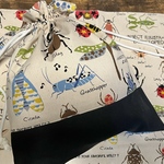 【男の子】★給食袋&ランチョンマットセット★ 昆虫図鑑　　男の子