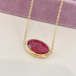 【10%OFFセール中】【ルビー】ゴールドブレスレット