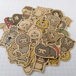 フレークシール　ちょこモノ②