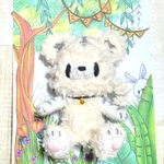 再販♫【寅】ホワイトタイガーちゃんのあみぐるみ☆送料無料