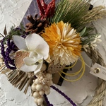 2022 ＊お正月飾り　＊しめ縄飾り 　コチョウラン　