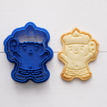 わんぱく鬼（スタンプ付き）クッキー型・クッキーカッター