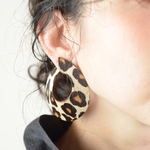 Leopard Connect【レザーピアス/イヤリング】 