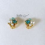 【値下げ200円off】爽やかスカイブルー♡イヤリング【1-3】