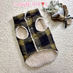 《 milky様 専用❣️》犬服 ファーベスト(サイズオーダー)イエロー