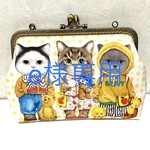 専用　新柄　大きながま口ポーチ　コヤンイサムチョン　