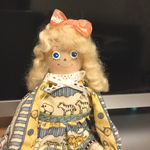 ふわふわヘアの女の子