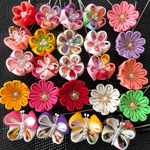 [ariso様専用ページ] 《つまみ細工》小花のUピン