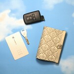スマートキー対応☆ キーケース ダマスク グレー【受注生産】