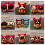 [受注製作] フレンチブルドッグ  達磨