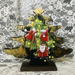 トールペイント作品　エルフのクリスマス　リバーシブル作品