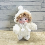 【送料無料】人形　ニット　マスコット