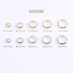 M8996-E1  30個  ビーズスペーサー 円形  3X（10ヶ）