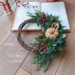 winter wreathクリスマスリース