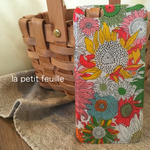 名入れ可『Liberty-orange』iPhone6/6sケース