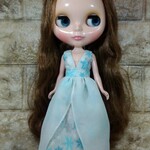 ブライス＆リカちゃんの雪の妖精ワンピース